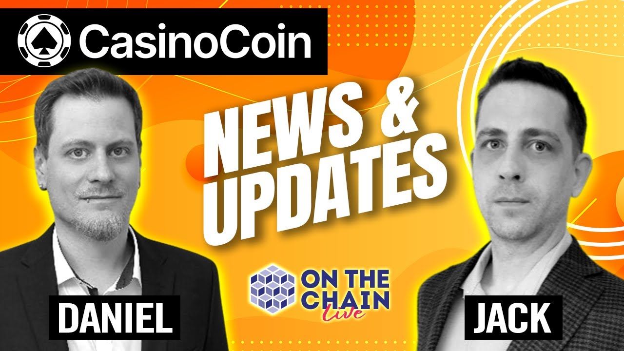 CasinoCoin – Daniel + Jack Drop by to Discuss News and Updates