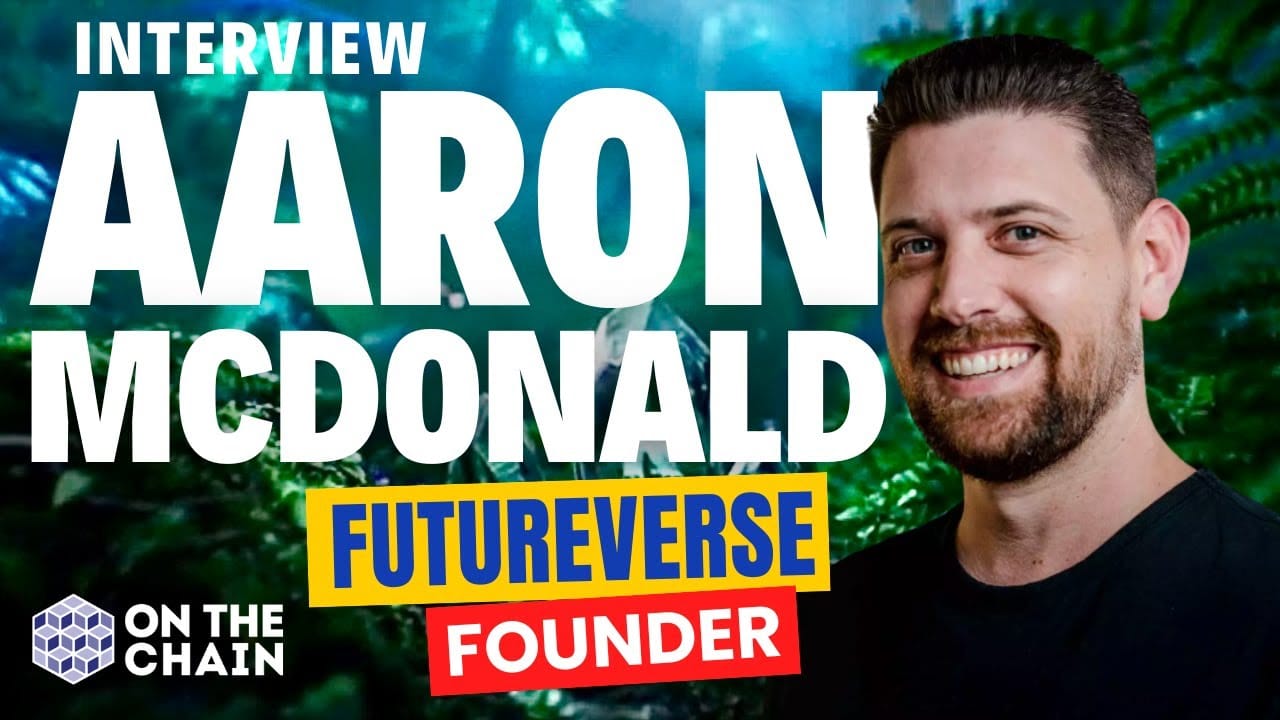 Aaron McDonald, founder of Futureverse. We'll talk XRP, Root Network, Readyverse, ASM, JEN, and AI