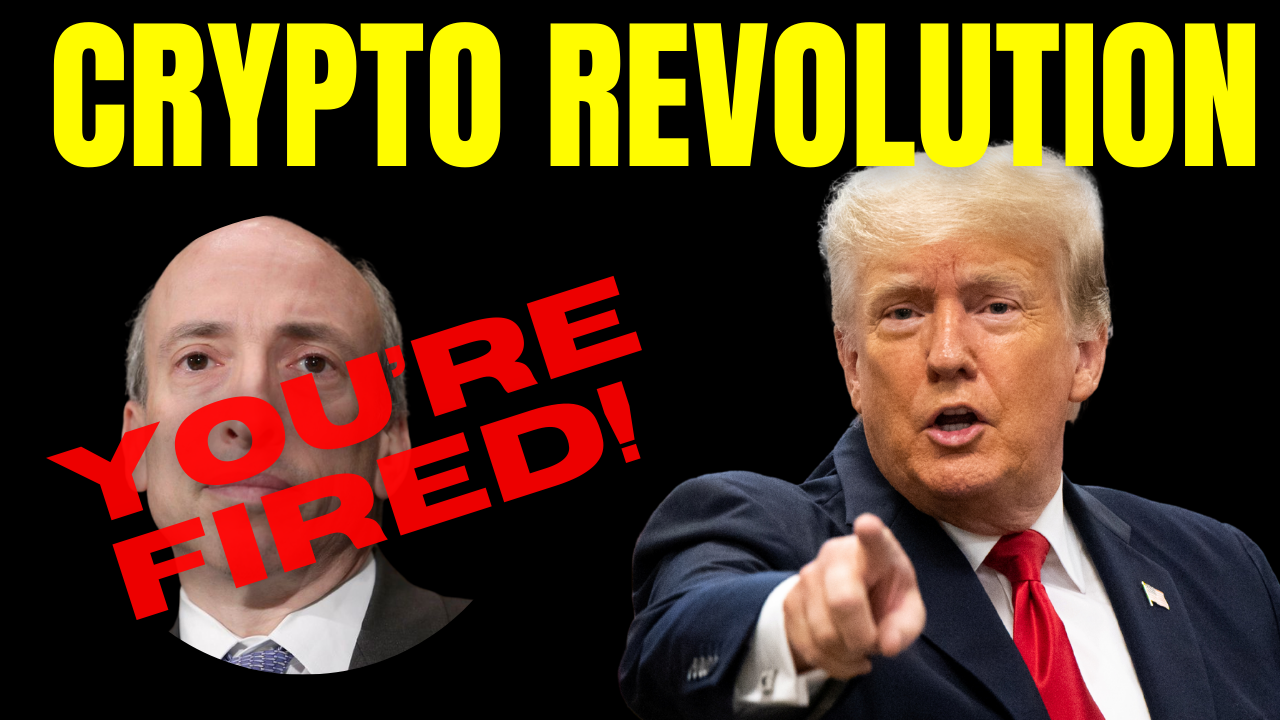 Trump Vows to Fire Gary Gensler & US will Lead the Crypto Revolution