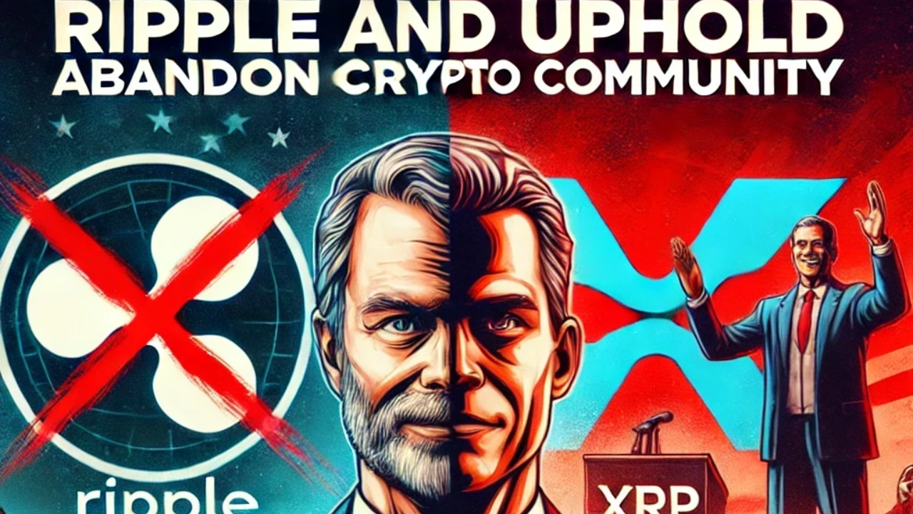 Ripple and Uphold Abandon Crypto Community and Back Kamala - Woke Agenda for XRP?