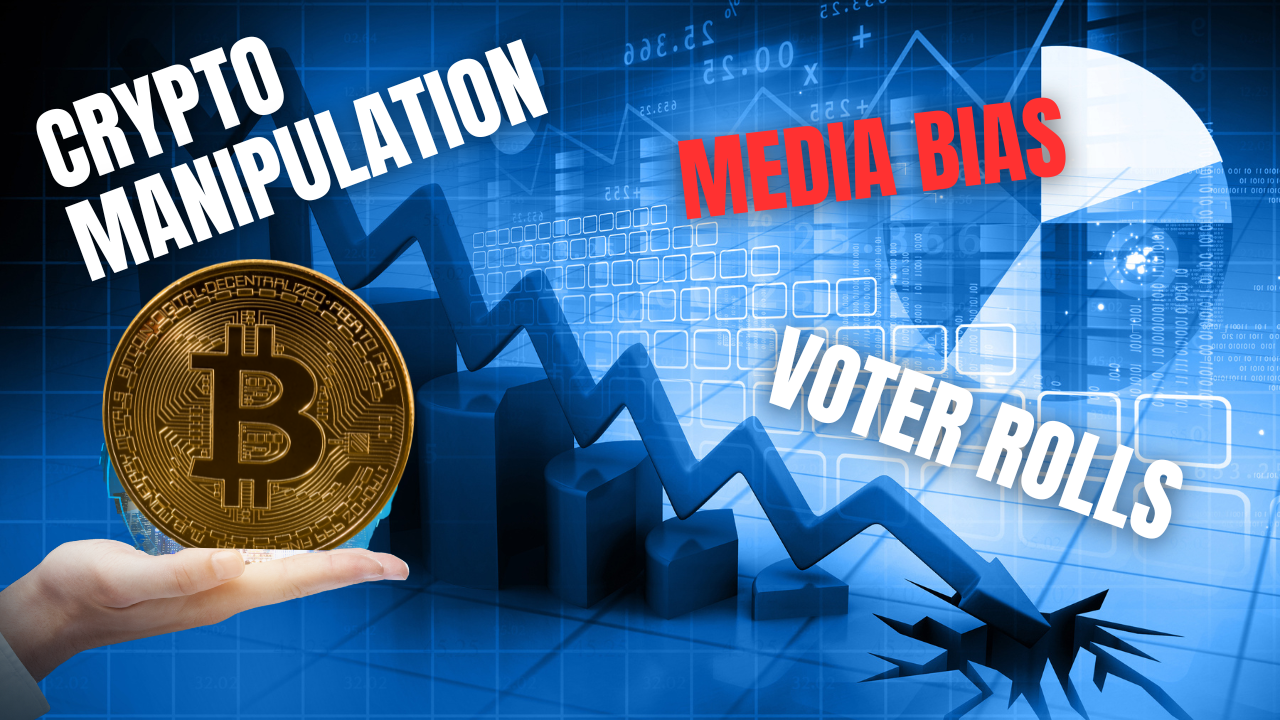 Crypto Manipulation, Voter Roll Irregularities, Media Bias, and Trump’s Jan 6 Guard Request