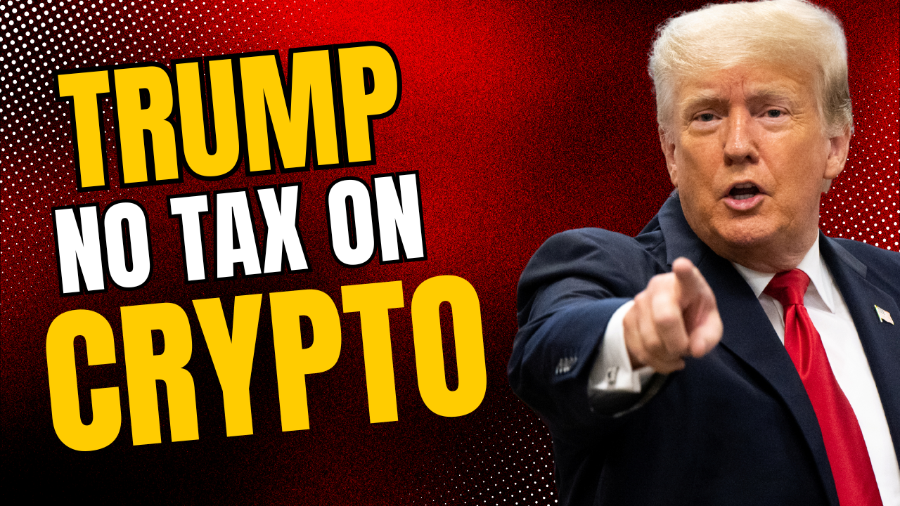 Trump No Tax on Crypto - XRP Garlinghouse Pro Trump?