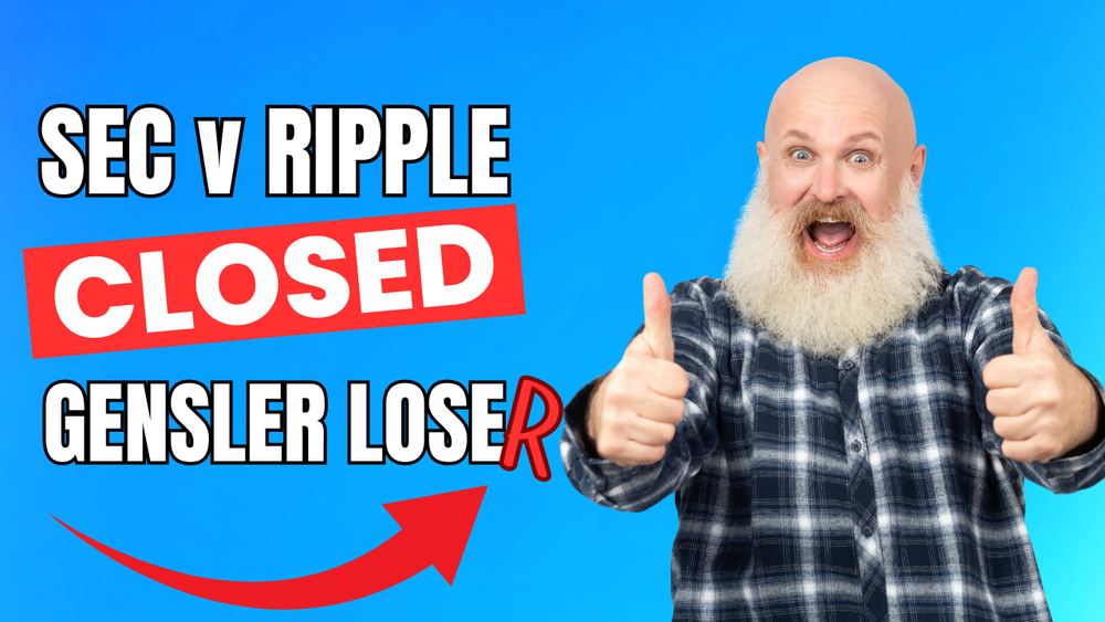 SEC v Ripple/XRP Case Closed: TRUMP WINS Crypto Community - Gensler Fired