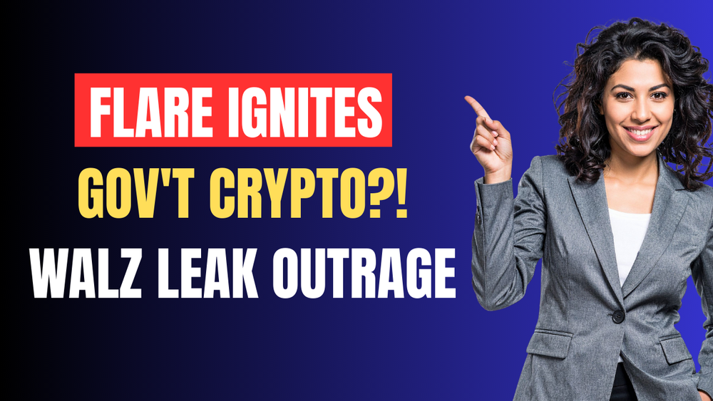 FLARE Just Changed Everything | Gov't Crypto SHOCKER | Walz Military Leak Bombshell