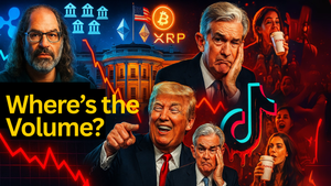 Ripple 300+ Banks… So Where’s the On-Chain Volume? - White House goes full Crypto 🇺🇸 - Trump TROLLS Powell Again - TikTok Can’t Handle the Dunkin’ Ad